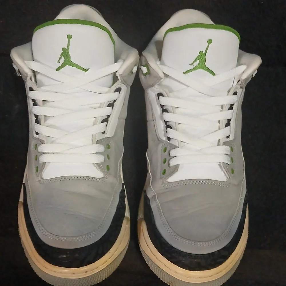 Air Jordan 3 Retro (CHLOROPHYLL) Mens-11.5 ,100% Authentic! - Picture 2 of 12